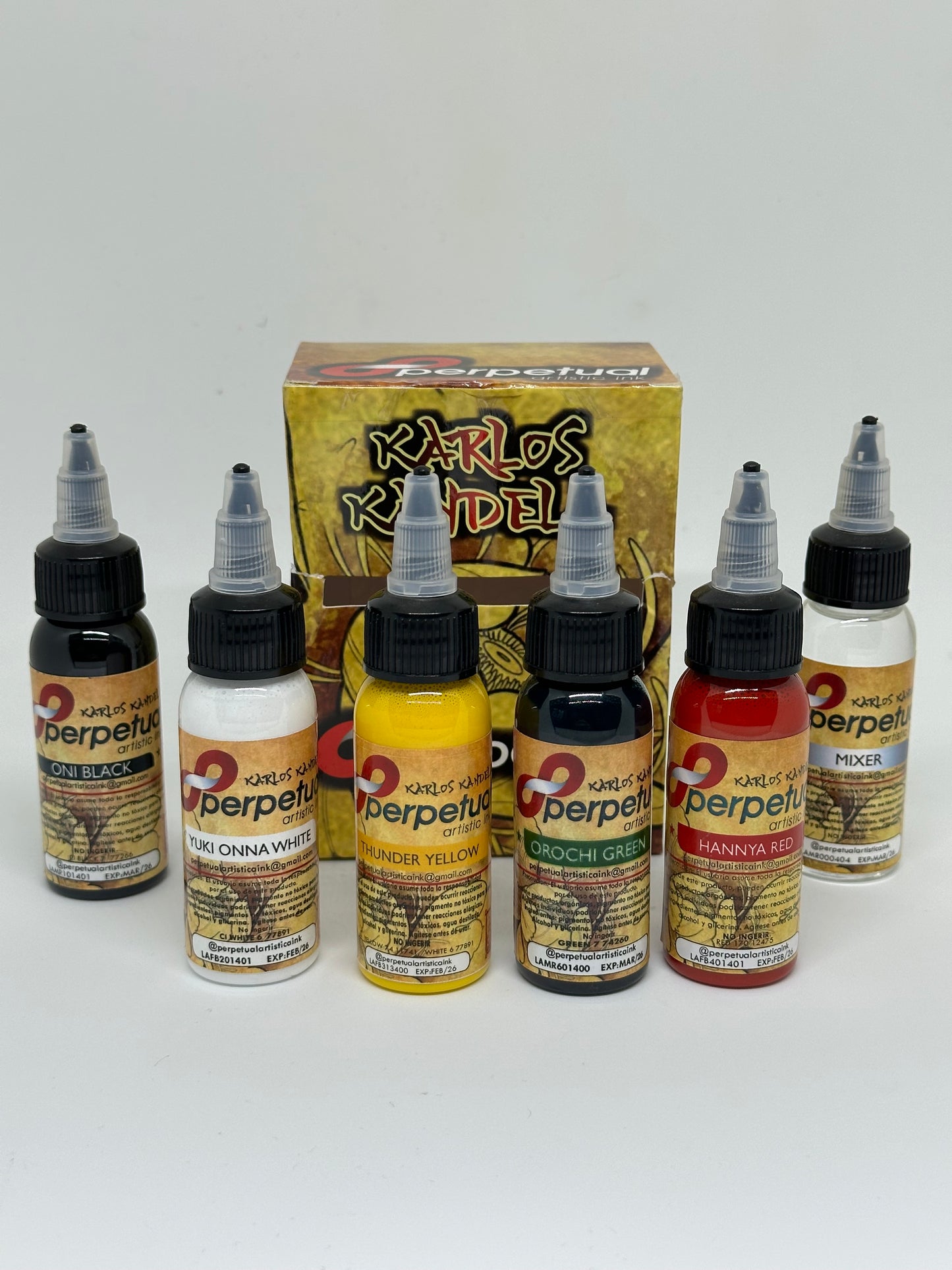 Karlos Kandela Set de Tintas Perpetual