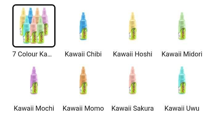 Set Electrum Kawaii Pastel