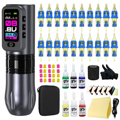 Kit de máquina pen Black Bird