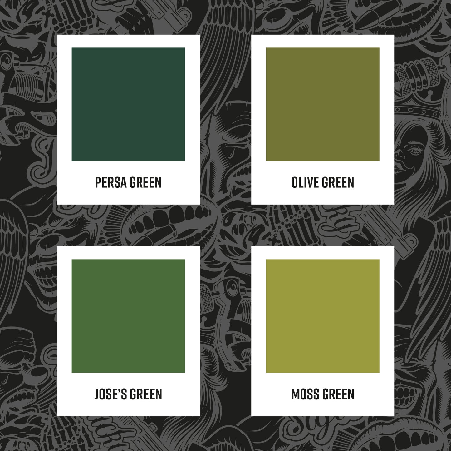 Tintas Perpetual Verdes